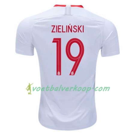 Polen Piotr Zielinski 19 Thuisshirt WK voetbal 2018